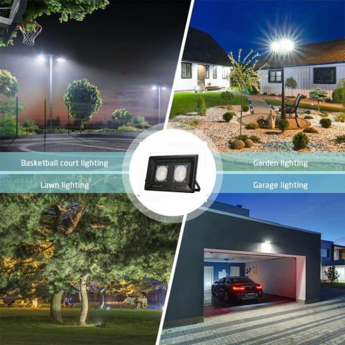 2 x 48 LED SMD 2835, Lichtstrom: > 8000LM, PF > 0,9, RA > 80, AC 90-140V, 100W White, 100W Warm White – Bild 10