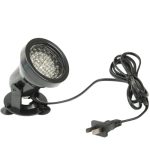2.3W wasserdichte Scheinwerfer, 36 LED Amphibienfischbecken / Aquarium Buntes Licht, wasserdichte Tiefe: 1-1,5 m (schwarz) – Bild 6