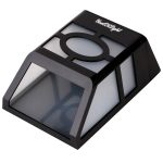 2 LED-Zaunlampen, Solar-Wandleuchte – Bild 2