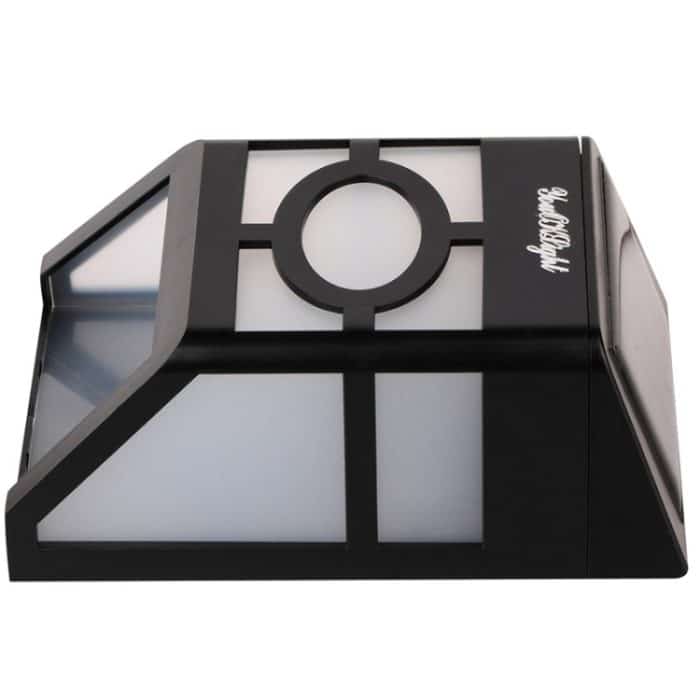 2 LED-Zaunlampen, Solar-Wandleuchte – Bild 4