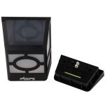 2 LED-Zaunlampen, Solar-Wandleuchte – Bild 6