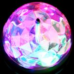 E27 3W LED-Glühbirne mit buntem Licht, Drehlampe, 240 lm, AC 85-260V – Bild 5