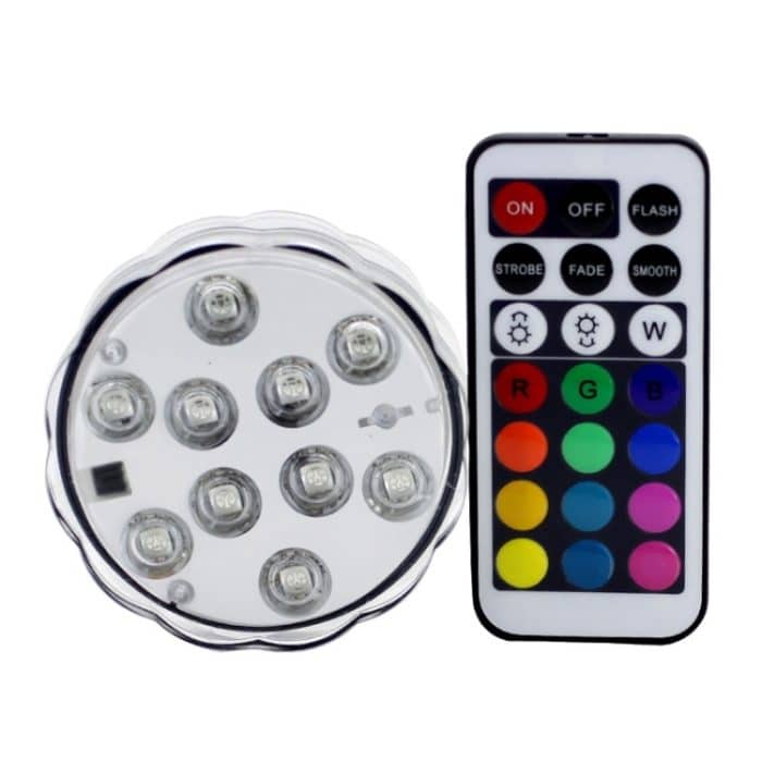 10 LEDs mit Fernbedienung – Bild 2