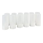 12 PCS Flameless LED Teelicht Flicker Kerzenlicht, Wiederaufladbare Home Decoration Light mit Ladetafel – Bild 2