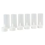 12 PCS Flameless LED Teelicht Flicker Kerzenlicht, Wiederaufladbare Home Decoration Light mit Ladetafel – Bild 3