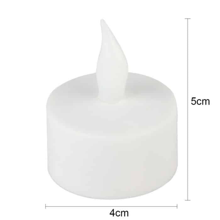 12 PCS Flameless LED Teelicht Flicker Kerzenlicht, Wiederaufladbare Home Decoration Light mit Ladetafel – Bild 6