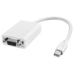Mini Display zu VGA 15 Pin Buchse Adapter für Apple (Weiß)