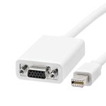 Mini Display zu VGA 15 Pin Buchse Adapter für Apple (Weiß) – Bild 3