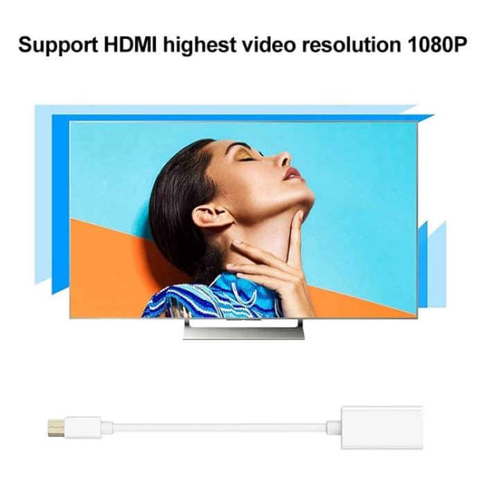 Mini DisplayPort zu HDMI Adapterkabel (weiß) – Bild 4