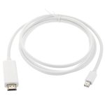 Mini DisplayPort zu HDMI-Stecker, Länge: 1,5 m (weiß) – Bild 2