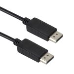DisplayPort zu DisplayPort-Kabel, Länge: 1,8 m (schwarz)