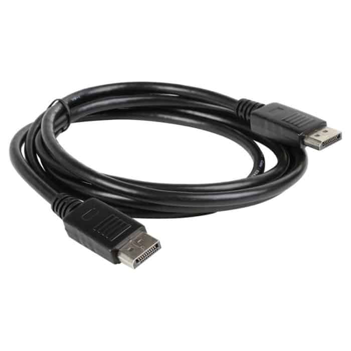 DisplayPort zu DisplayPort-Kabel, Länge: 1,8 m (schwarz) – Bild 2