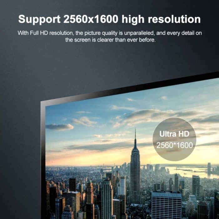 DisplayPort zu DisplayPort-Kabel, Länge: 1,8 m (schwarz) – Bild 6