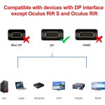 Display Port Male to Display Port Buchse Kabel, Länge: 18cm – Bild 4