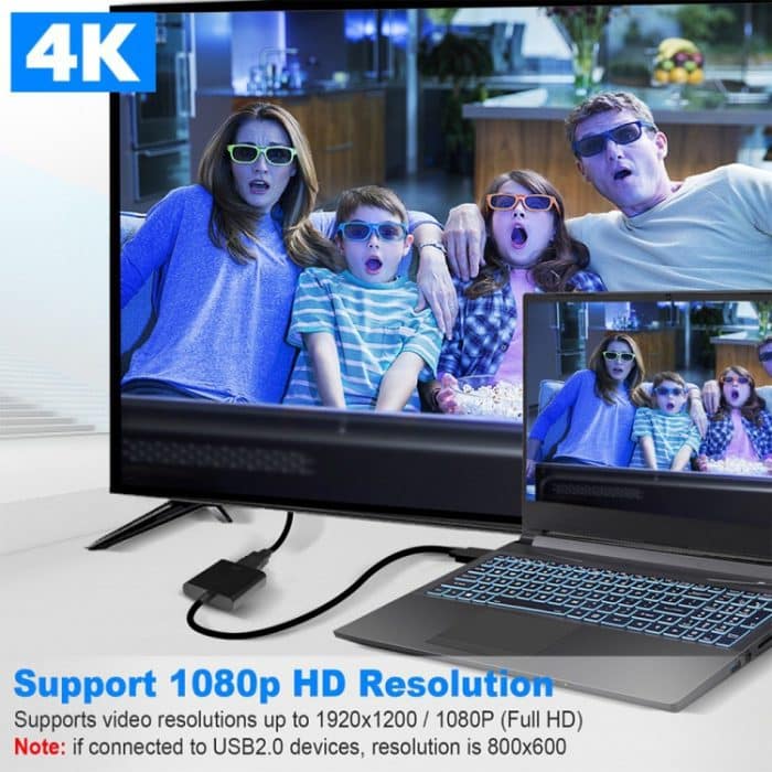 Adapterkabel für Display-Anschlussstecker zu HDMI-Buchse, Länge: 20 cm – Bild 6