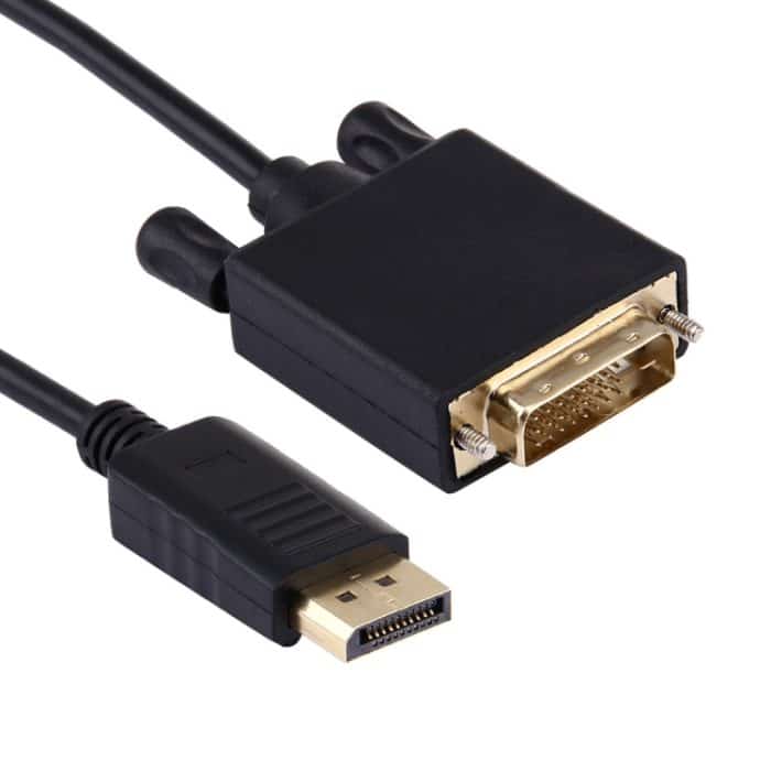 S-MAC-0258.jpg DisplayPort-Stecker auf DVI-Stecker High Digital Adapterkabel, Länge: 1,8 m – Bild 1
