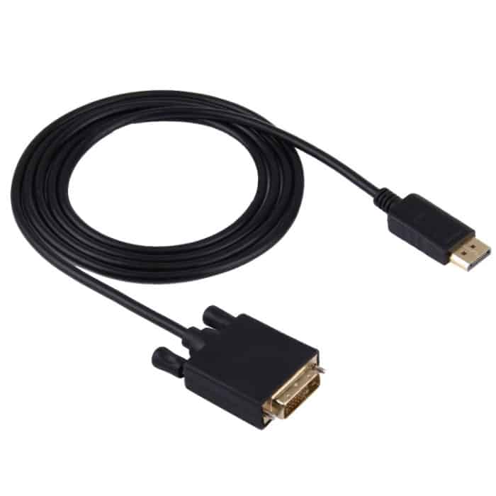 DisplayPort-Stecker auf DVI-Stecker High Digital Adapterkabel, Länge: 1,8 m – Bild 2