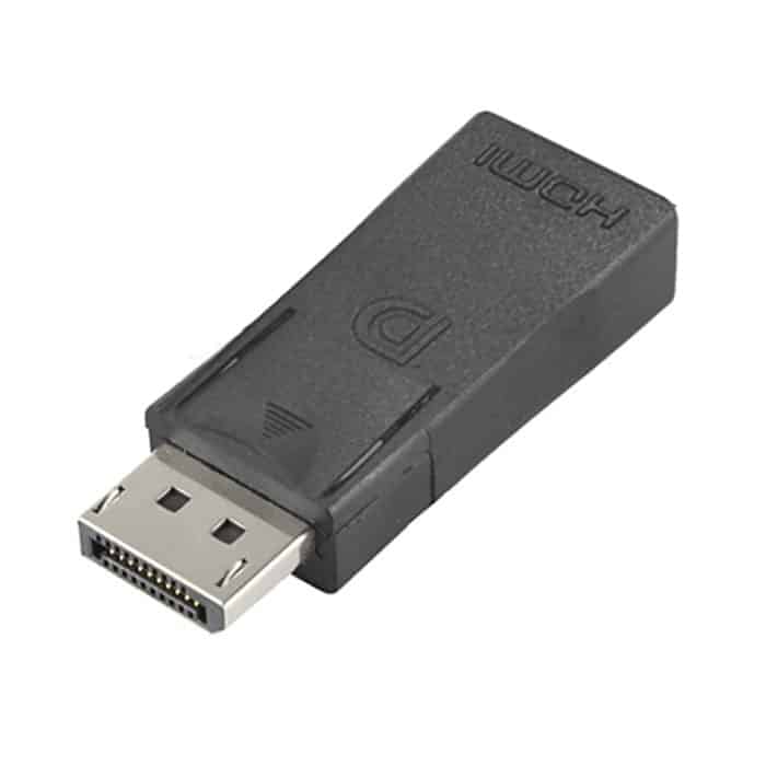 DisplayPort-Stecker auf HDMI-Buchse (schwarz) – Bild 2
