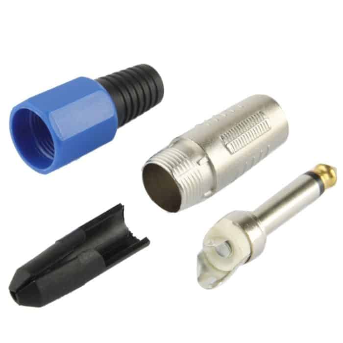 6,35 mm Stecker Mikrofon Patch Schlangenkabel TRS-Anschlussadapter – Bild 4