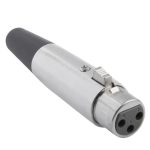3-poliger XLR-Buchsenadapter für Mikrofonstecker – Bild 3