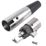 3-poliger XLR-Buchsenadapter für Mikrofonstecker – Bild 5