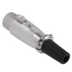 3-poliger XLR-Buchsenadapter für Mikrofonstecker – Bild 3