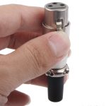 3-poliger XLR-Buchsenadapter für Mikrofonstecker – Bild 4