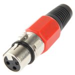 3-poliger XLR-Buchsenadapter für Mikrofonstecker