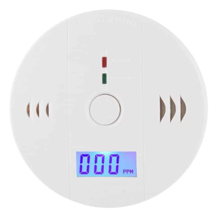 Gas-Kohlenmonoxid-Detektor-Sensoreinheit LCD-CO-Sicherheitsalarmtester (weiß) – Bild 2