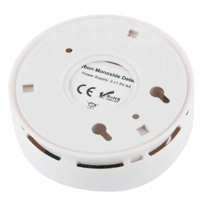 Gas-Kohlenmonoxid-Detektor-Sensoreinheit LCD-CO-Sicherheitsalarmtester (weiß) – Bild 3