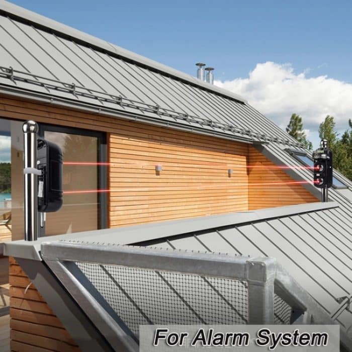 100 m Alarm-Dual-Strahl-photoelektrischer Infrarot-Detektor ABT-100 (schwarz) – Bild 6