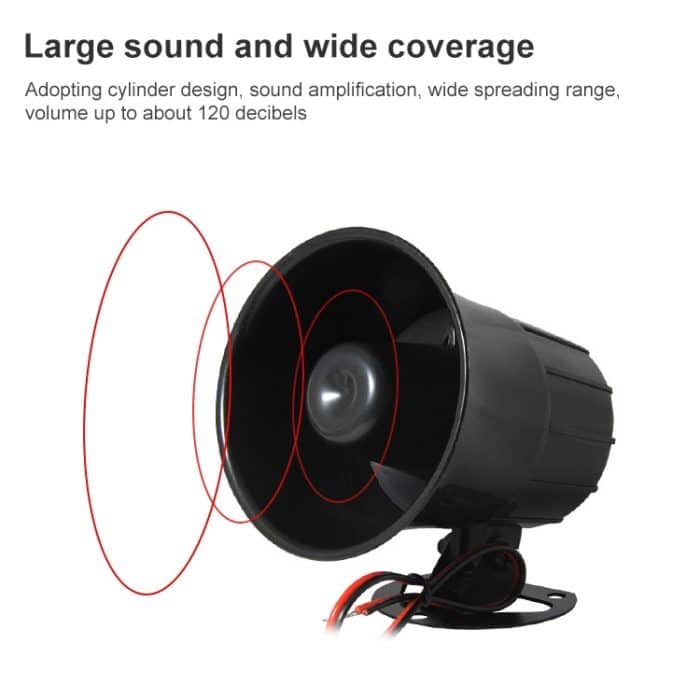 Sirene Horn ES-626 (schwarz) – Bild 5