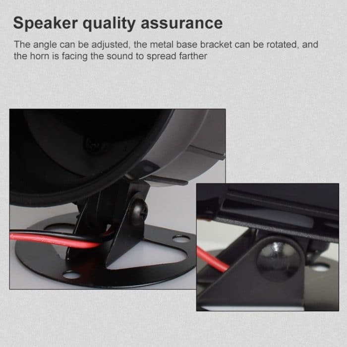 Sirene Horn ES-626 (schwarz) – Bild 6