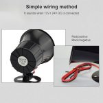 Sirene Horn ES-626 (schwarz) – Bild 7