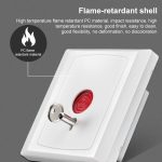 PB-28 Halten Sie die Taste / Not-Taste / Panik-Taste (weiß) – Bild 4