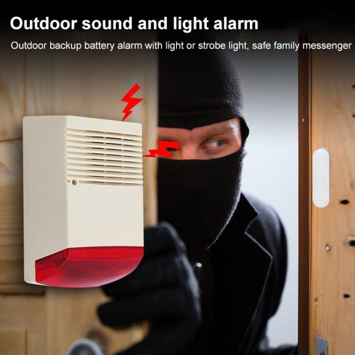 50W Outdoor High Power Wired Sirene Taschenlampe – Bild 4