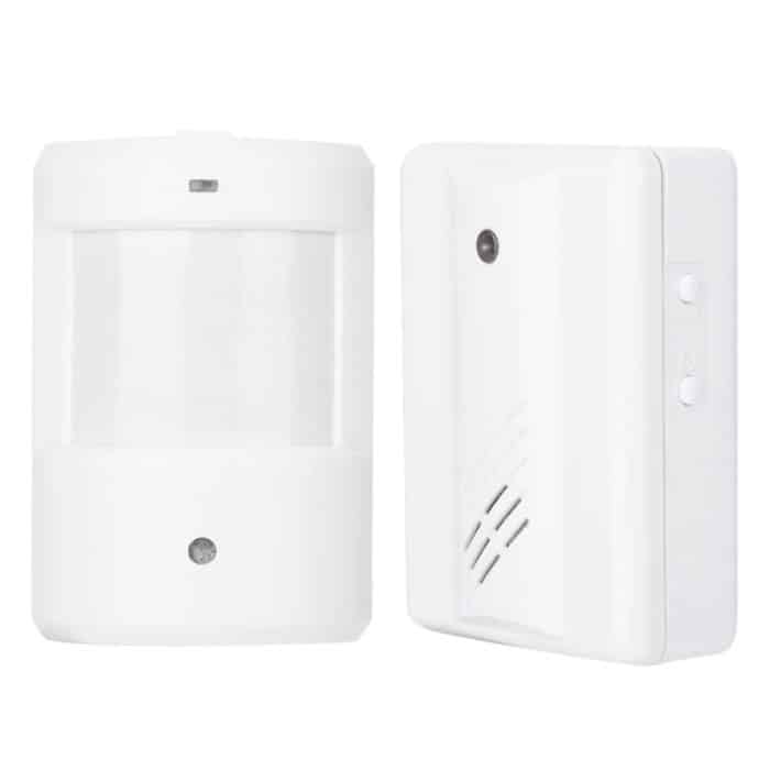 S-MDC-0378.jpg F622-108 Electro Guard Watch IR Remote Detektionssystem / drahtlose Türklingel (weiß) – Bild 1