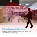 F622-108 Electro Guard Watch IR Remote Detektionssystem / drahtlose Türklingel (weiß) – Bild 9