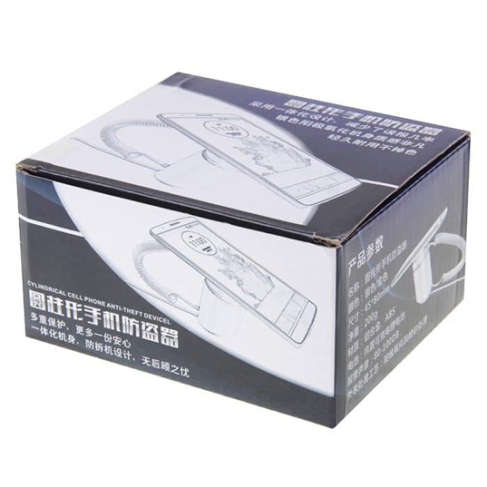 Ständer Zylindrische Anzeige Digital Sicherheitssystem-Alarmanlage / Anti-Diebstahl-Alarm mit Passwort-Fernbedienung für iPhone & iPod & iPad mit 8 Pin-Port – Bild 8