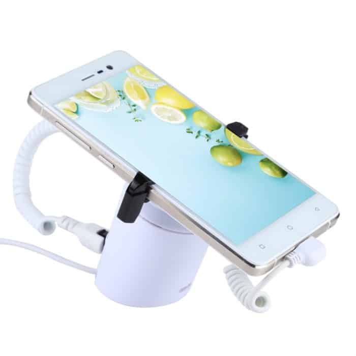 Einladungsalarm / Diebstahlsicherungsalarm mit zylindrischem Displayständer-Ladesicherheitssystem mit Infrarot-Fernbedienung für Mobiltelefone – Bild 5