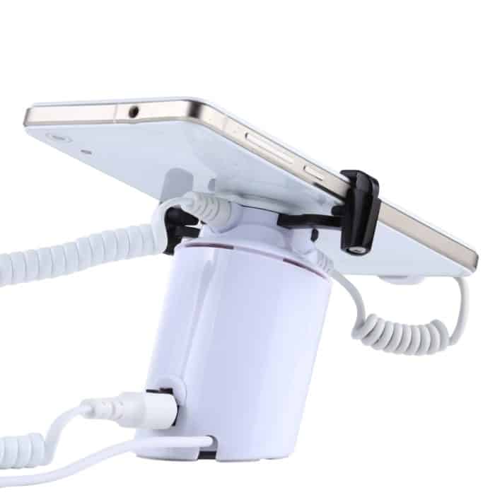 Einladungsalarm / Diebstahlsicherungsalarm mit zylindrischem Displayständer-Ladesicherheitssystem mit Infrarot-Fernbedienung für Mobiltelefone – Bild 6