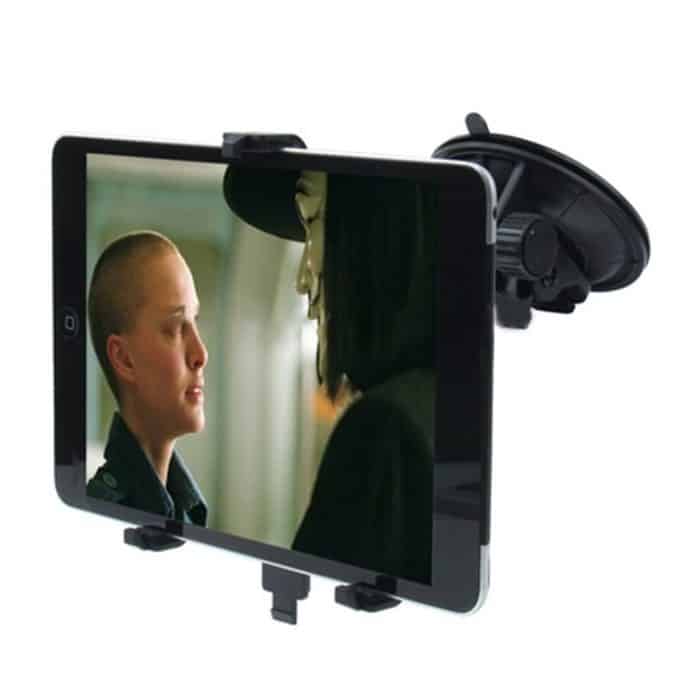 Universeller mobiler In-Car-Halter, einstellbare Breite: 100-220 mm, Für iPad mini 1/2/3 / Neues iPad (iPad 3) / iPad 2 / iPad / Sonstiges Tablet (Schwarz) – Bild 4