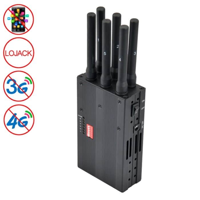 GSM / CDMA / DCS / PCS / 3G / 4G / LOJACK Signalschalter / Störsender / Isolator für Mobiltelefone, Reichweite: 20 Meter (JAX-121A-6A) – Bild 1