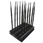JAX-101A-12 Einstellbarer CDMA / GSM / DCS / PCS / GPS / LOJACK / VHF & UHF / WiFi / 3G / 4G-Signalisolator für Mobiltelefone, Reichweite: 40 Meter – Bild 2