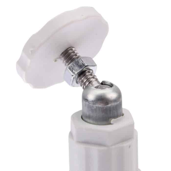 ABS Wandhalterung für Überwachungskamera für den Außen- / Innenbereich, Größe: 18 cm x 9 cm (weiß) – Bild 4