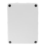 Sicherheitsüberwachungskameras Wasserdichtes Netzteil aus Kunststoff, Größe: 15 cm x 11 cm x 7 cm (weiß) – Bild 4