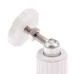 ABS-Wandhalterung für Überwachungskameras für den Außen- und Innenbereich, Größe: 12,5 cm x 8 cm (weiß) – Bild 4