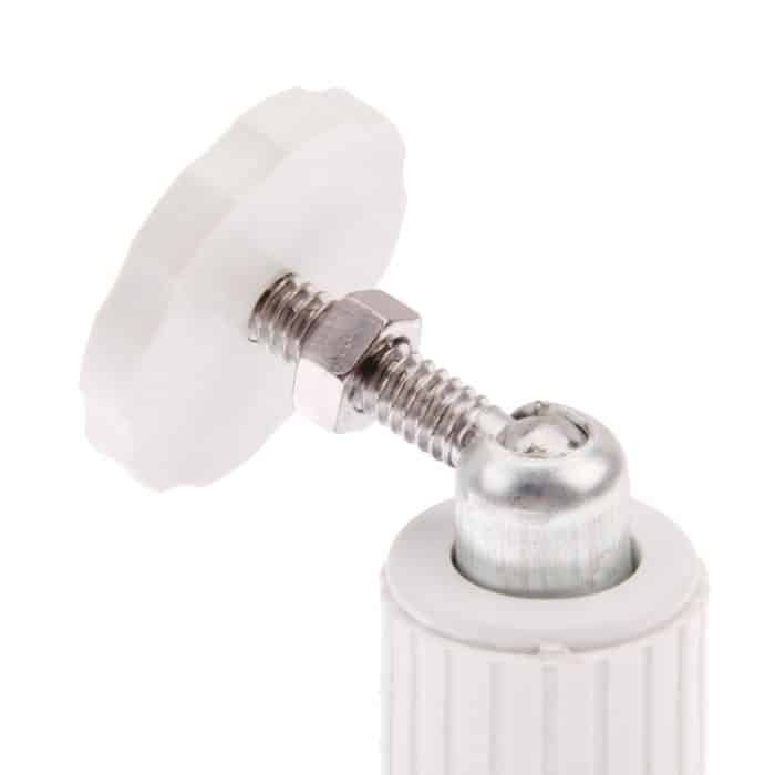 ABS-Wandhalterung für Überwachungskameras für den Außen- und Innenbereich, Größe: 12,5 cm x 8 cm (weiß) – Bild 4