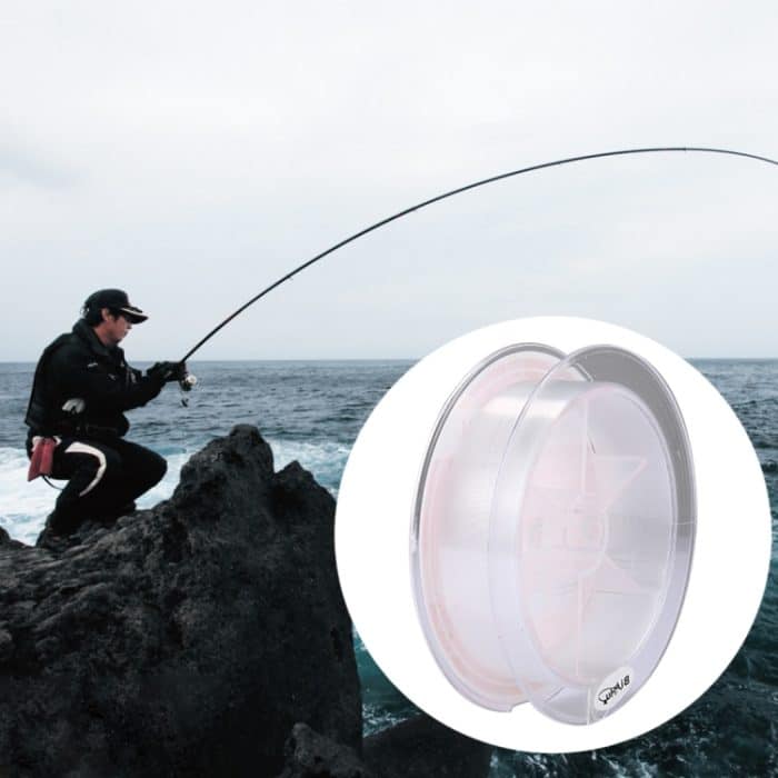 100 m extra stark 3,5 # 0,30 mm 9,9 kg Power USA Angelschnur (weiß) – Bild 1