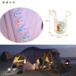 10 PCS Outdoor Camping Zelt Tragbar Wasserdichtes 3-Mode LED Licht, Pendelleuchte, zufällige Farbabgabe – Bild 6
